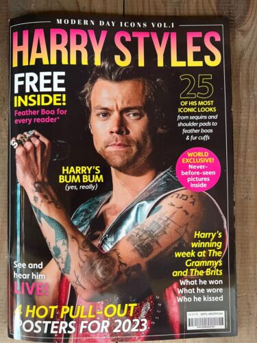 Harry Styles Modern Day Icons Magazine (Volume 1) - Updated 2023 Version