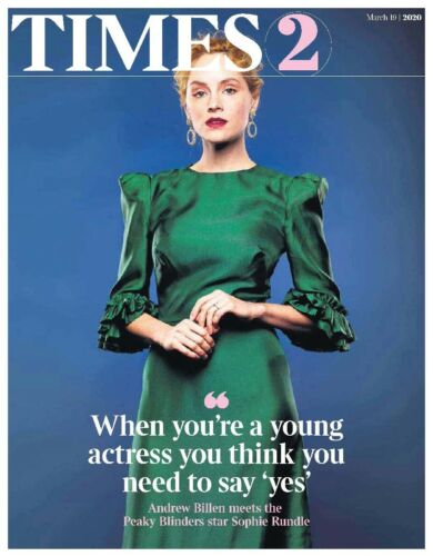Times 2 Supplement March 19 2020: Sophie Rundle Gentlemen Jack Cover