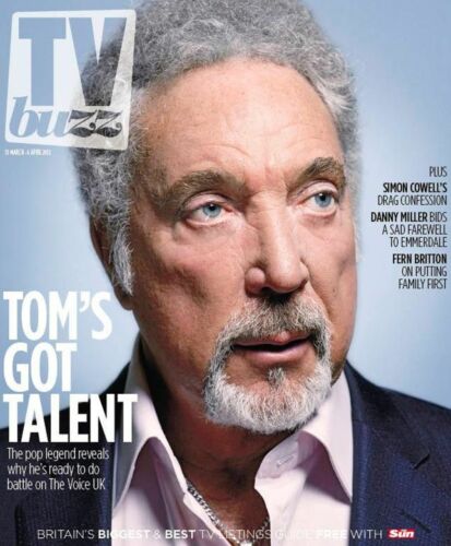 Tom Jones – Sun TV Buzz Magazine – 31 March 2012