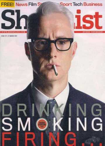 ShortList Magazine Issue 217 / 22 March 2012 John Slattery Mad Men