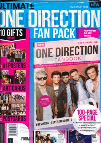 One Direction Fan Pack Magazine 10 Free Gifts Brand New Sealed
