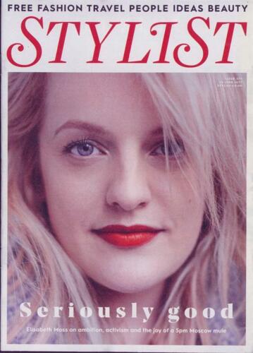 STYLIST Mag 06/2017 ELISABETH MOSS Mad Men Cover