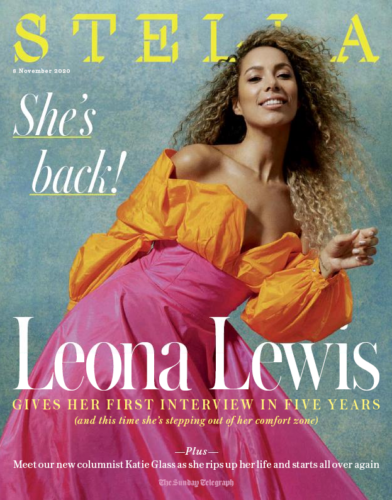 UK Stella Magazine November 2020: LEONA LEWIS COVER FEATURE
