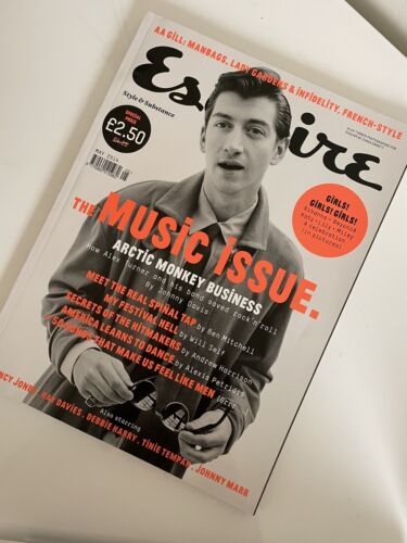Esquire magazine - Arctic Monkeys Alex Turner cover (May 2014)