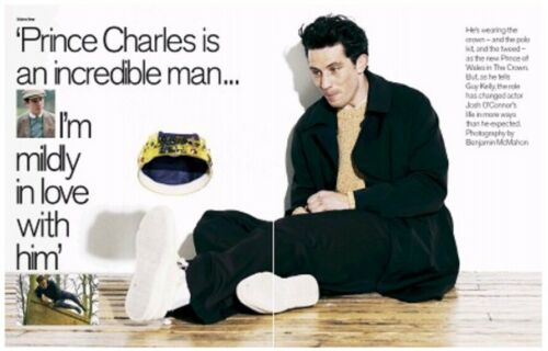 UK Telegraph Magazine October 2019: JOSH O'CONNOR The Crown