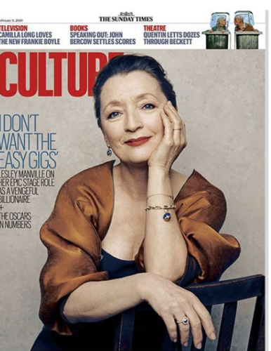 UK Culture Magazine February 2020: LESLEY MANVILLE Russell Tovey FRAZEY FORD