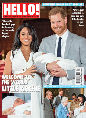 HELLO! magazine 20 May 2019 Meghan Markle Harry Archie - A Royal Baby souvenir