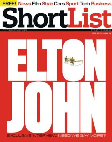 SHORTLIST Mag 27/01/20211 ELTON JOHN Mark Wahlberg Paul Rudd