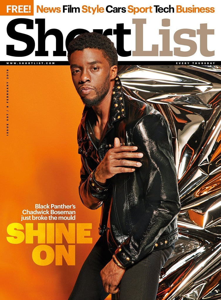 UK Shortlist Magazine February 2018 Chadwick Boseman Black Panther John Simm Daniel Kaluuya