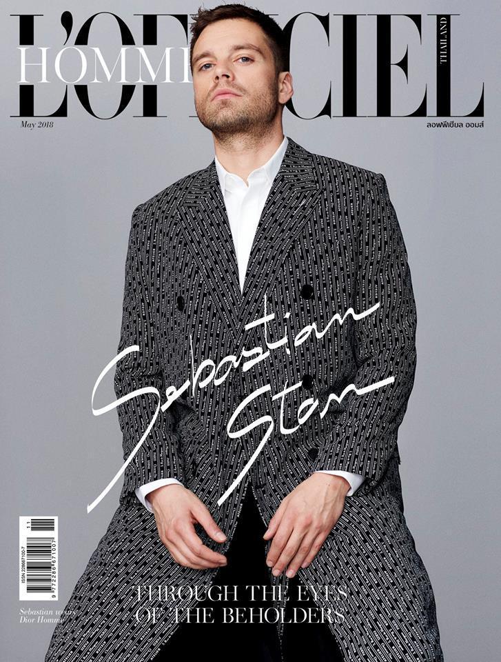 Sebastian Stan - L’Officiel Hommes Thailand Magazine May Issue 2018 Brand New