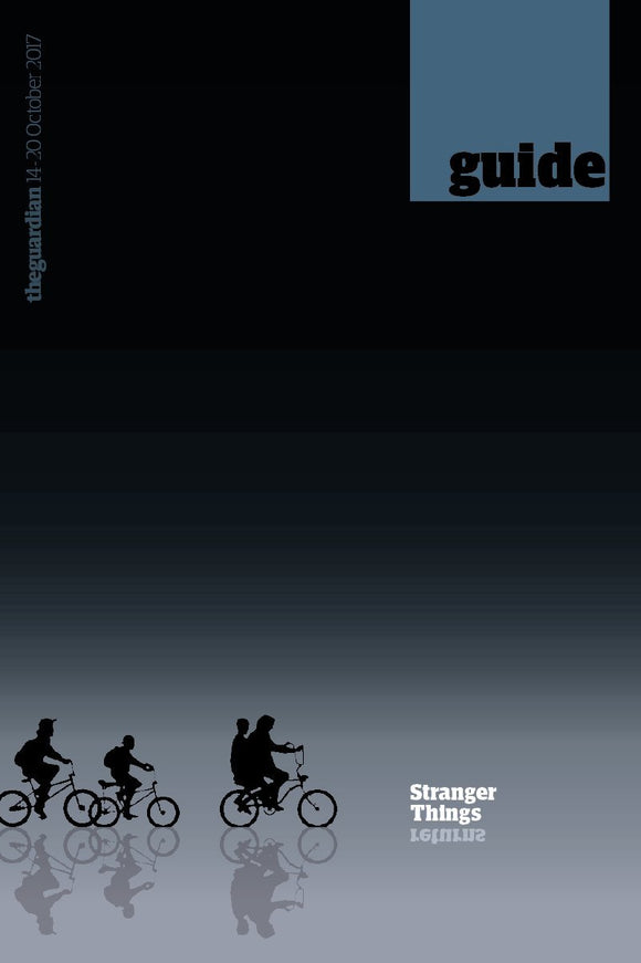 Guardian Guide Magazine Stranger Things Cover