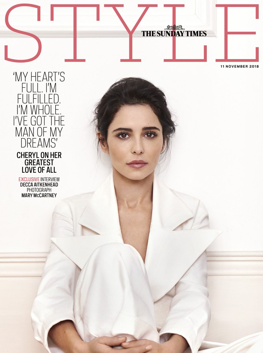 Sunday Times Style Magazine November 2018: CHERYL Cover And Exclusive Interview