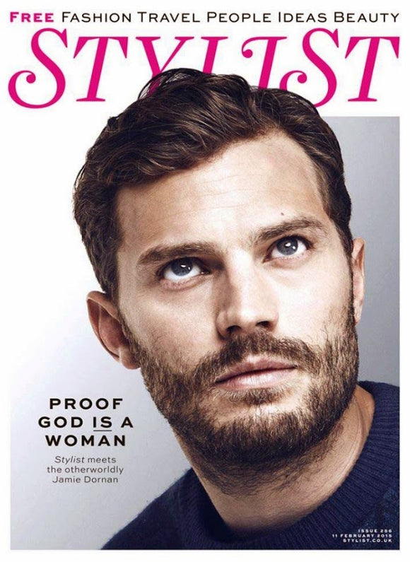 Jamie Dornan on the cover of Stylist Magazine