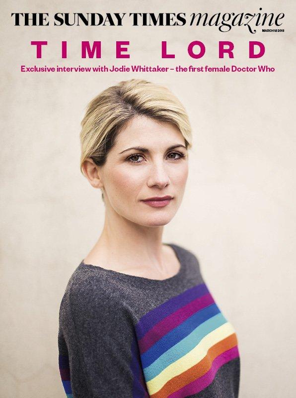 UK Sunday Times Magazine MAR 2018: Doctor Who JODIE WHITTAKER COVER STORY