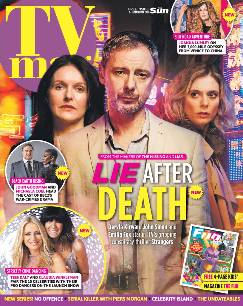 SUN TV Magazine SEPT 2018 JOHN SIMM Dervla Kirwan MATTHEW GOODE Emilia Fox