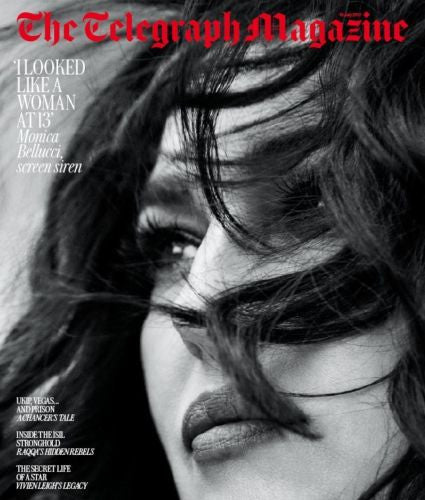 MONICA BELLUCCI - Cover Story - The Telegraph UK magazine 15th July 2017
