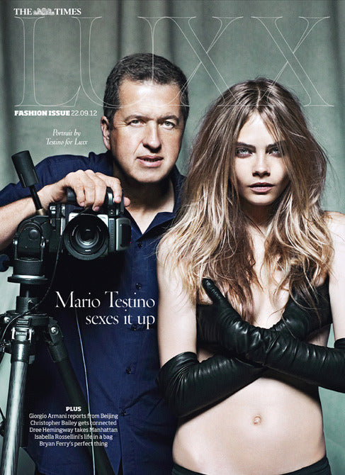 Cara Delevingne for Luxx Magazine – Fashion Issue – 22 September 2012 by Mario Testino