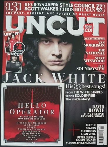 UNCUT magazine October 2017 Jack White The White Stripes Cover Two