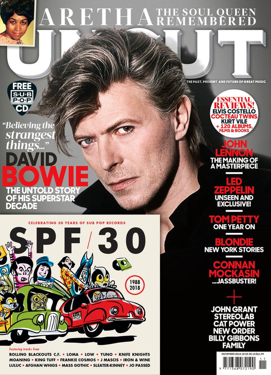 UK UNCUT magazine November 2018 DAVID BOWIE cover & Special Issue