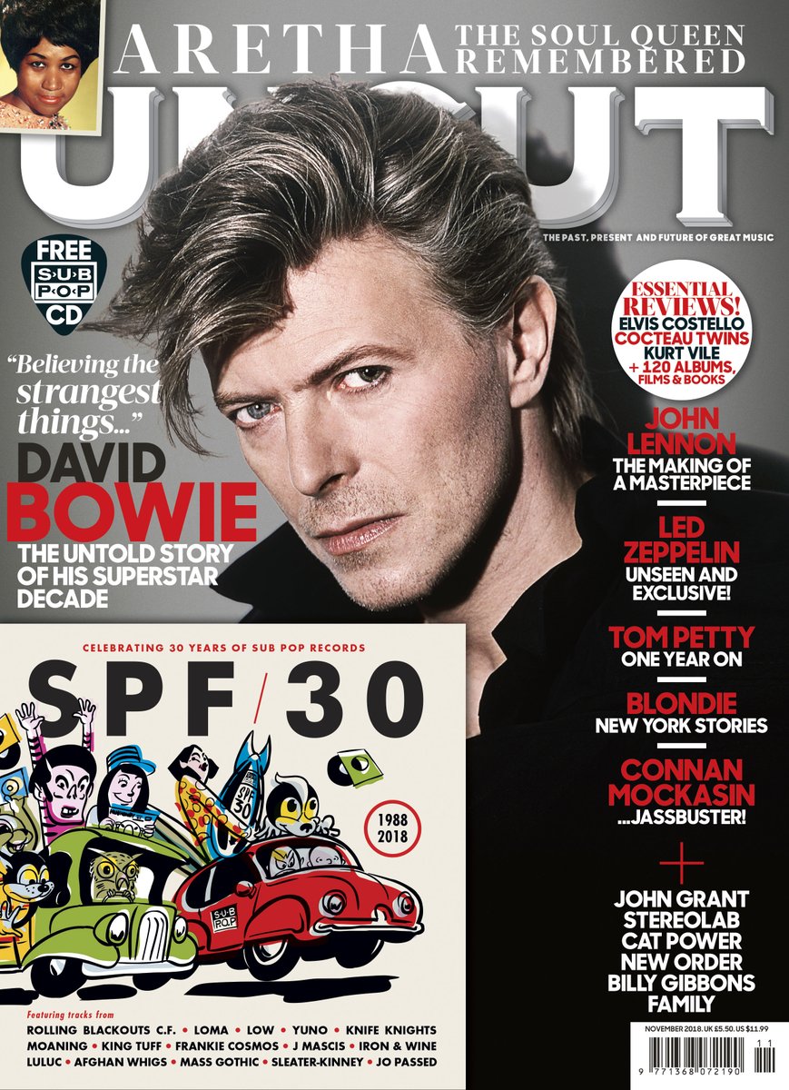 UK UNCUT magazine November 2018 DAVID BOWIE cover & Special Issue
