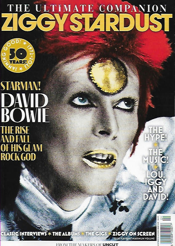 Uncut magazine The Ultimate Companion Ziggy Stardust 2022 David Bowie 50 Years