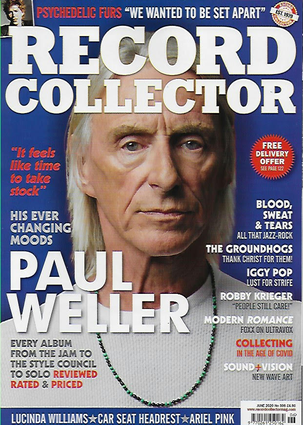 Record Collector – No.506 / June 2020 Paul Weller The Jam Iggy Pop