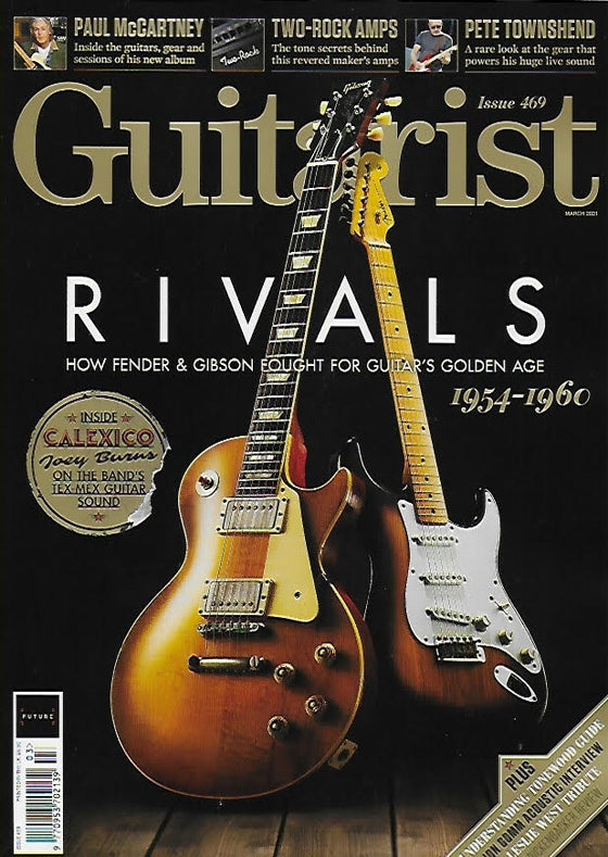 Guitarist March 2021 Issue 469 Paul McCartney The Beatles - Pete Townshend
