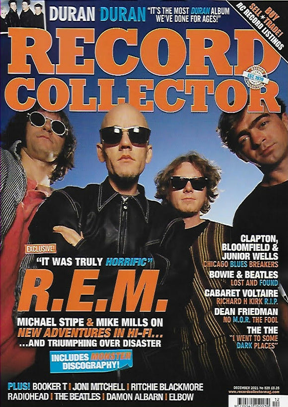 Record Collector – No.525 / December 2021 REM Michael Stipe Duran Duran