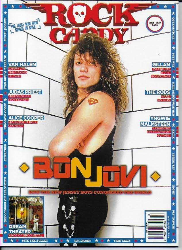 Rock Candy Magazine Issue 14: JON BON JOVI New Cover Exclusive - Alice Cooper