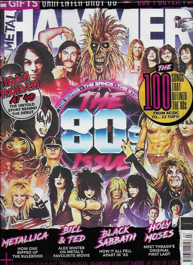 METAL HAMMER Magazine March 2020: IRON MAIDEN Lemmy MOTORHEAD Kiss + FREE CARPENTER BRUT CD