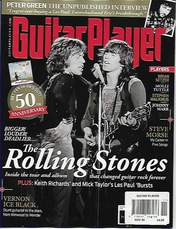 GUITAR PLAYER – November 2020: The Rolling Stones Peter Green Fleetwood Mac