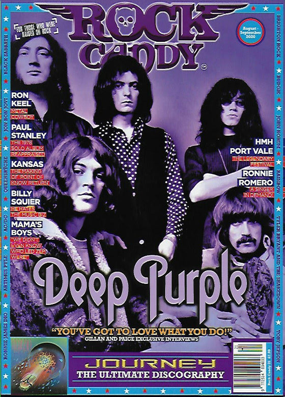 Rock Candy Magazine Issue 21: DEEP PURPLE Ian Gillan IAN PAICE Journey