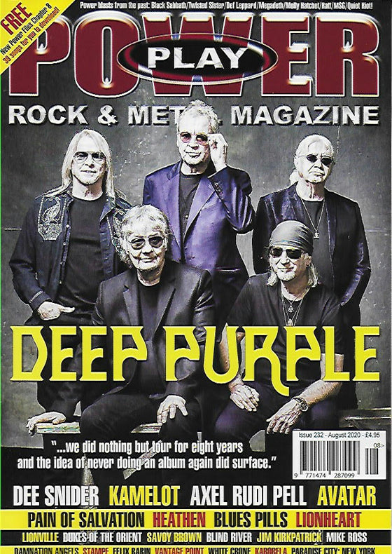 Power Play Magazine August 2020 #232: DEEP PURPLE COVER FEATURE