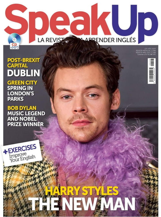 HARRY STYLES COVER SPEAK UP SPAIN Magazine + CD May 2021