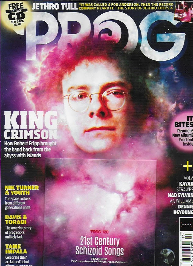 PROG MAGAZINE- Issue 120 KING CRIMSON Robert Fripp