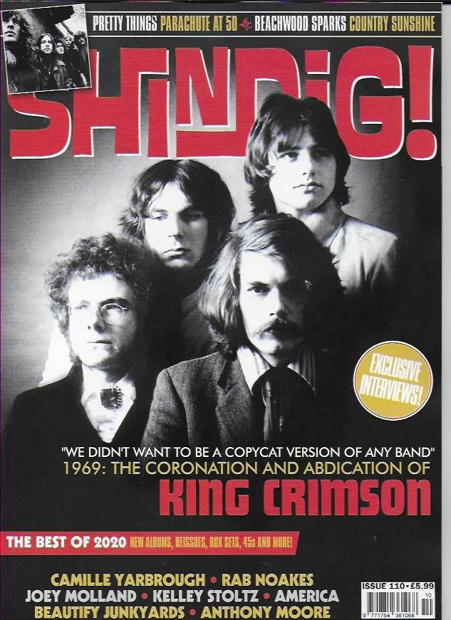 Shindig Magazine - Issue 110: KING CRIMSON Exclusive Interviews