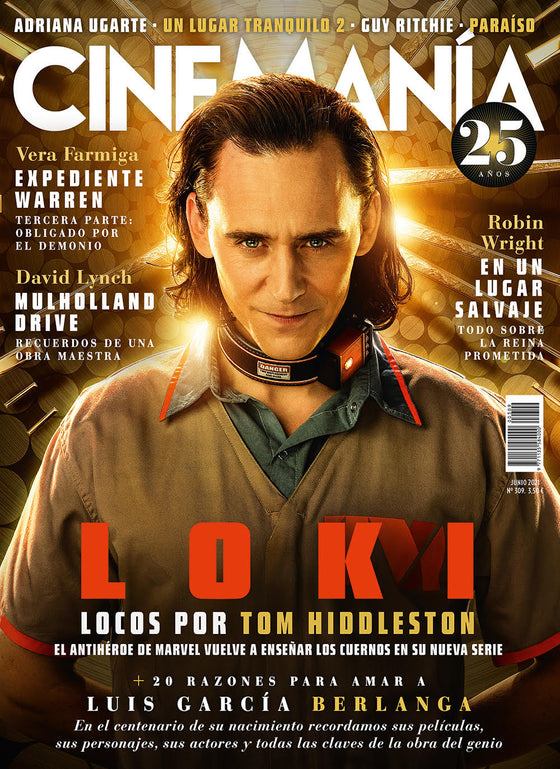 TOM HIDDLESTON LOKI Cinemanía Magazine June 2021
