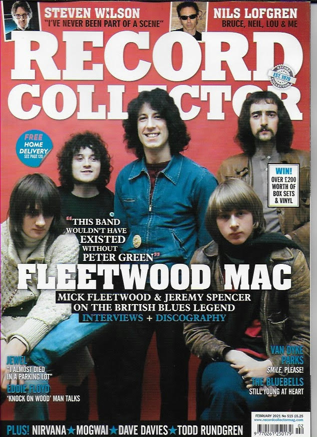 RECORD COLLECTOR magazine Feb 2021 #515 - FLEETWOOD MAC Mick Fleetwood PETER GREEN