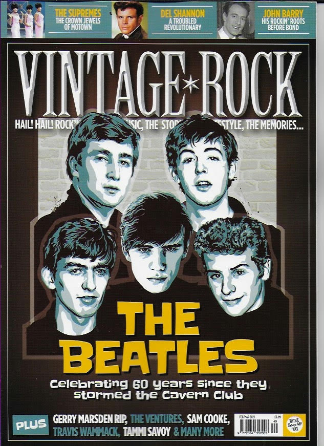 Vintage Rock Magazine Feb 2021 THE BEATLES Diana Ross THE SUPREMES Paul McCartney