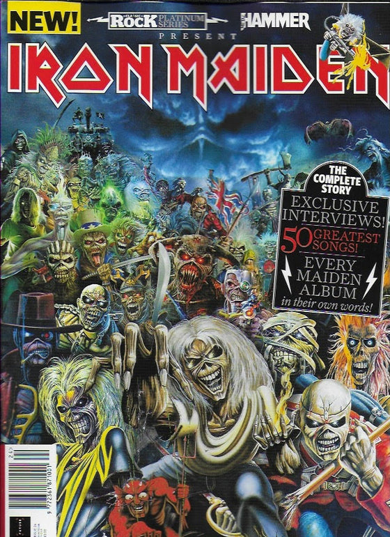 Classic Rock Platinum Series Magazine #24 - Iron Maiden - The Complete Story