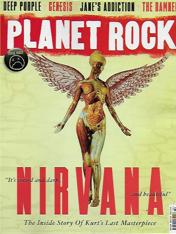 Planet Rock Magazine #22: NIRVANA Kurt Cobain THE DAMNED Deep Purple GENESIS