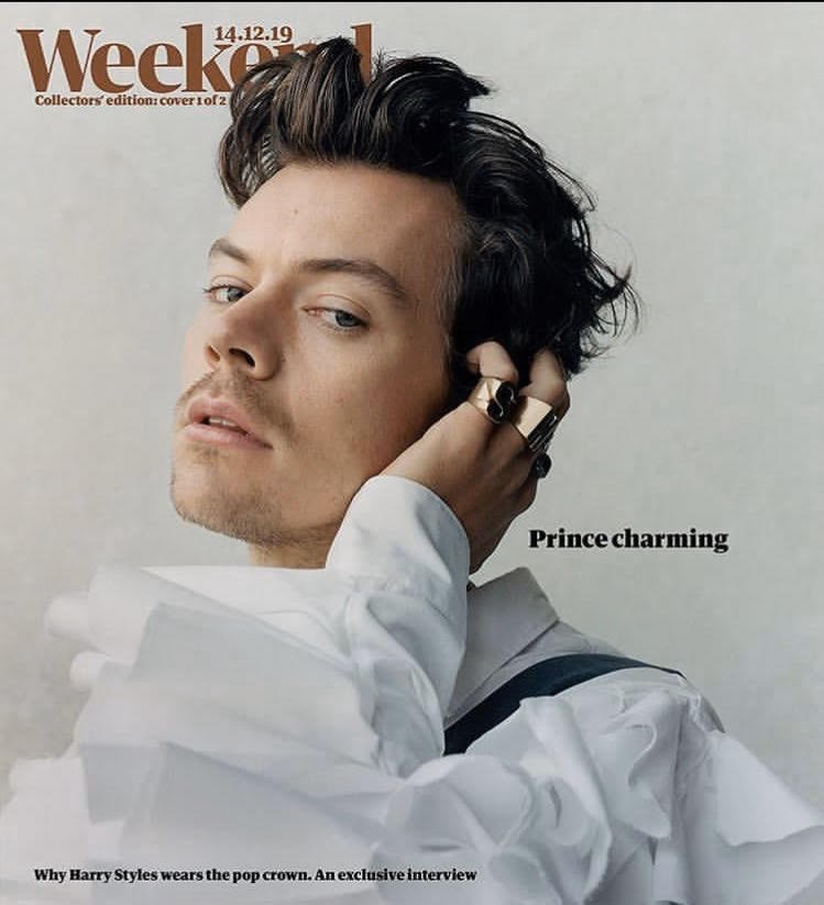 GUARDIAN WEEKEND magazine December 14th 2019 Harry Styles cover #1 (One Direction)