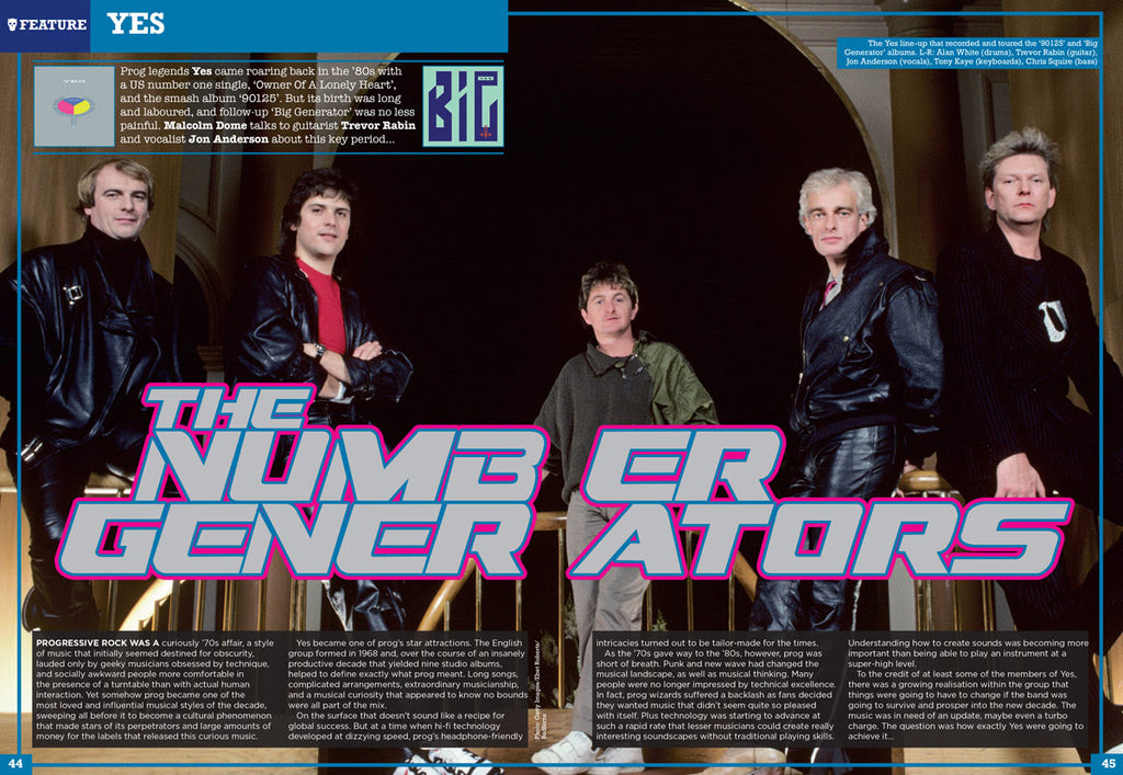 Rock Candy Magazine Issue 23: YES Trevor Rabin & Jon Anderson - Eddie Van Halen