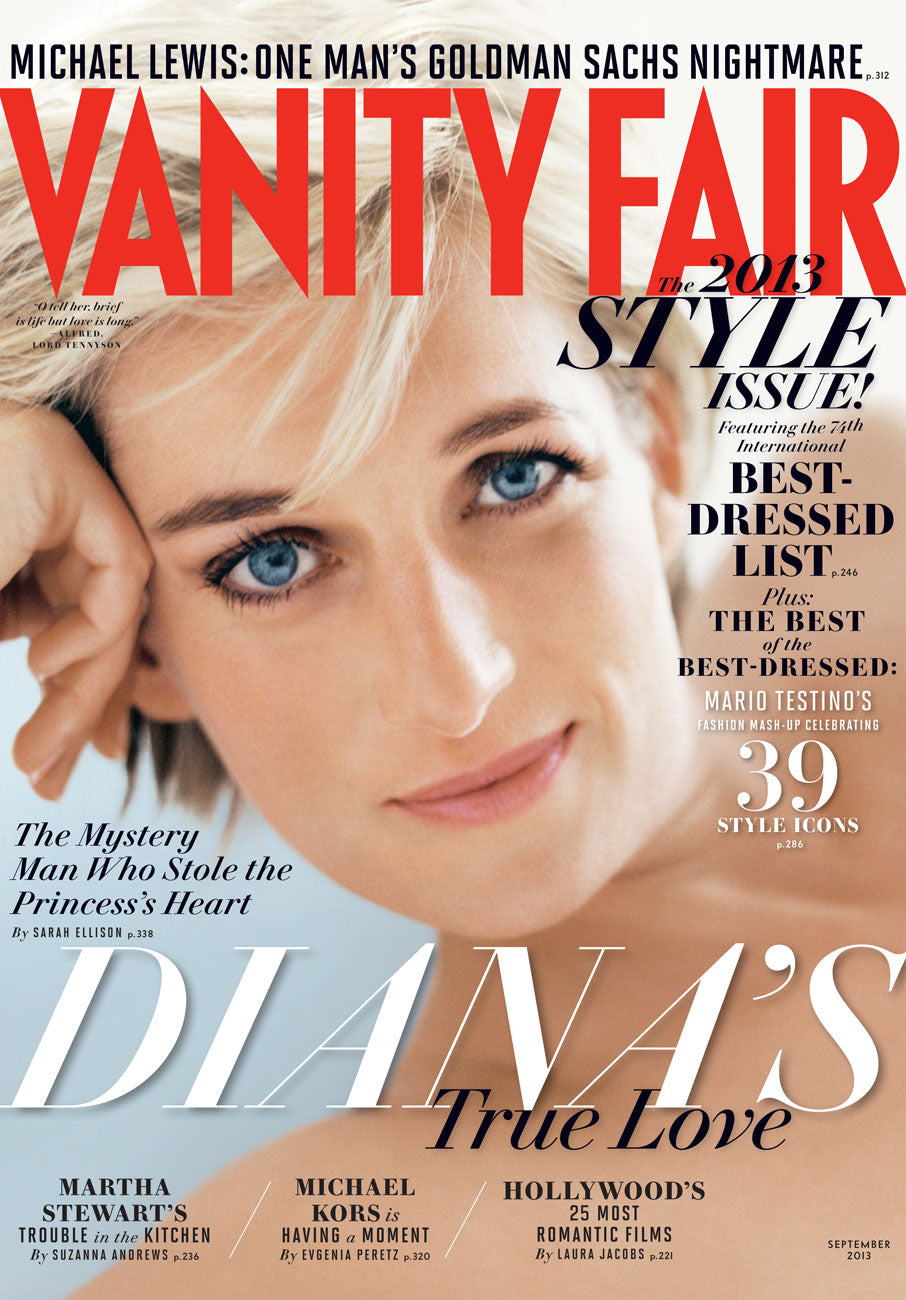 Princess Diana UK Vanity Fair Magazine September 2013
