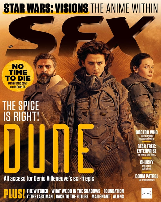 SFX magazine October 2021 Dune Timothee Chalamet