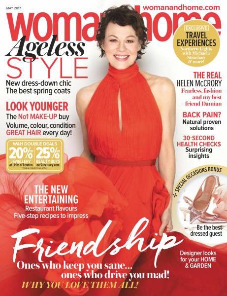 Woman & Home Magazine (May 2017) Helen McCrory Cover