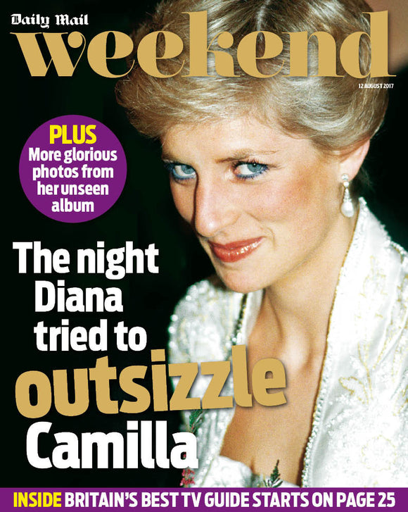 UK Weekend magazine 12 August 2017 Princess Diana Her Unseen Photo Album Part 3